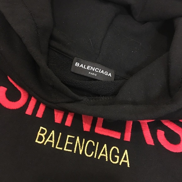 balenciaga sinners sweater